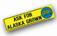 AlaskaGrown bumper sticker